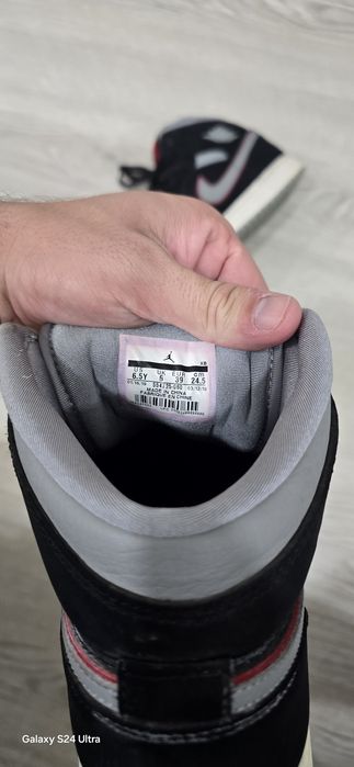 Nike Air Jordan 1 MID ( Black particle Grey )