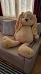 Coelho de peluche gigante em excelentes condições