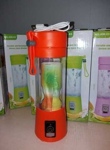 Фитнес блендер Smart juice cup fruits, заряжается USB