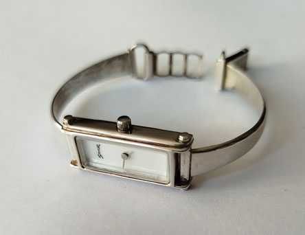 Nowy zegarek srebrny SILVER srebro próby 925