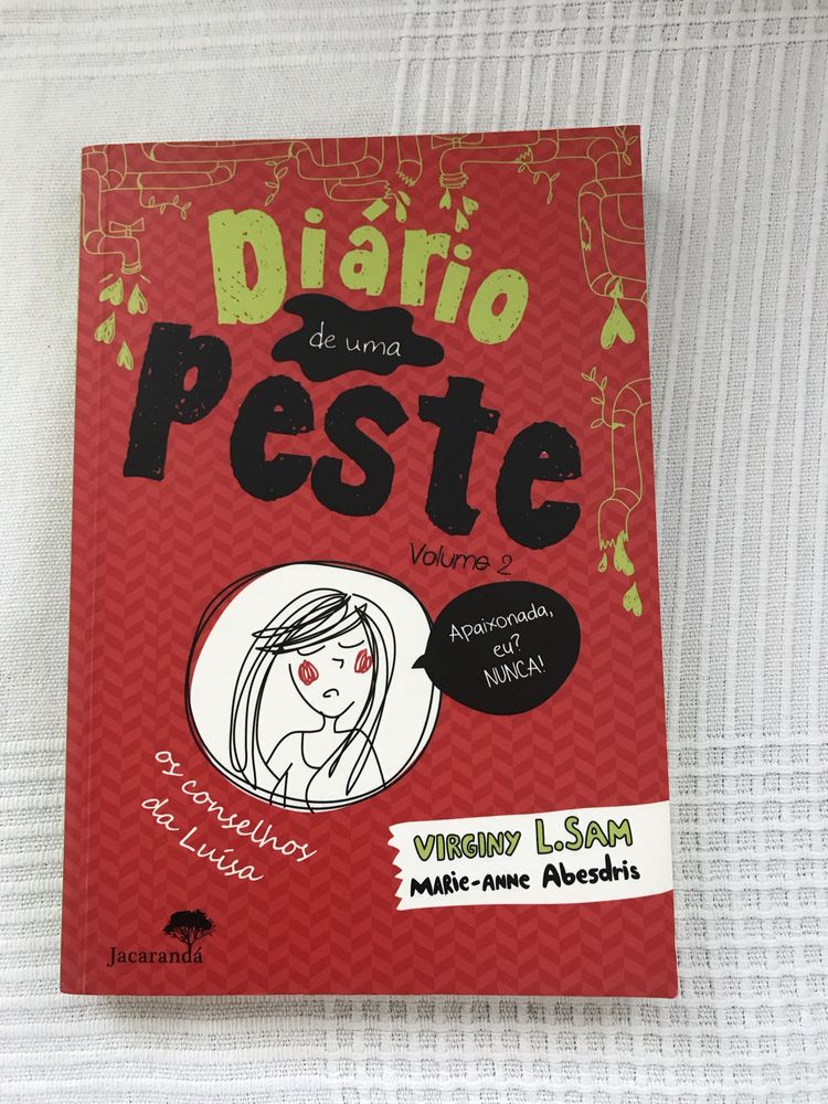 Livros “Diário de Uma Peste - Os conselhos da Luísa” 1 e 2