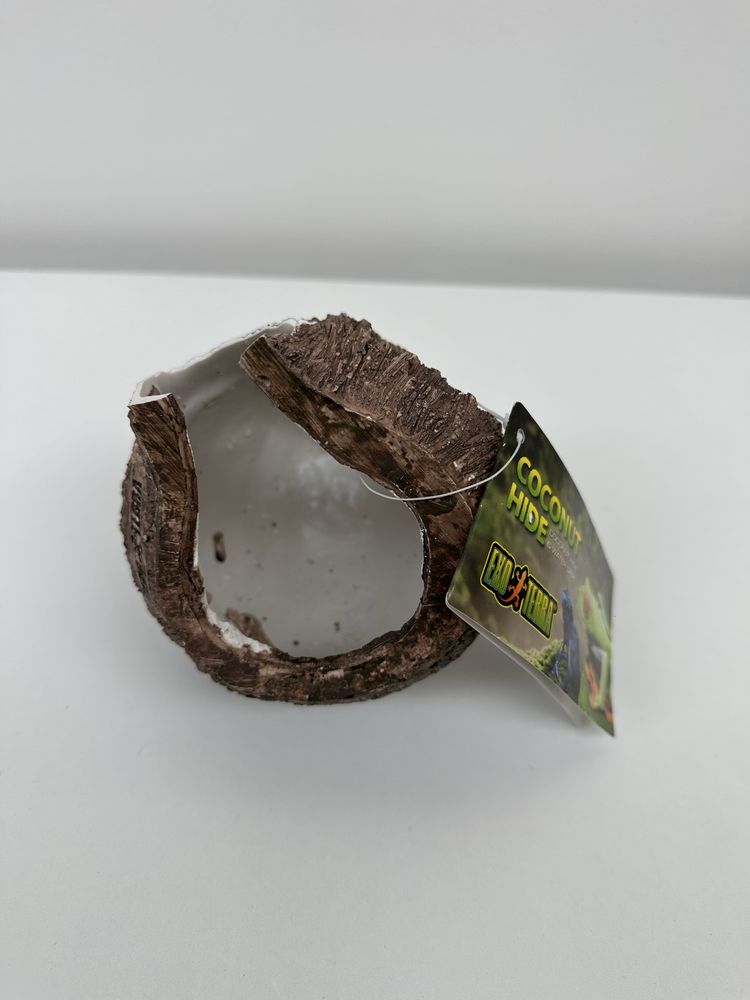 Kokos do terrarium, zestaw 2szt. ExoTerra + Jbl TerraDeco