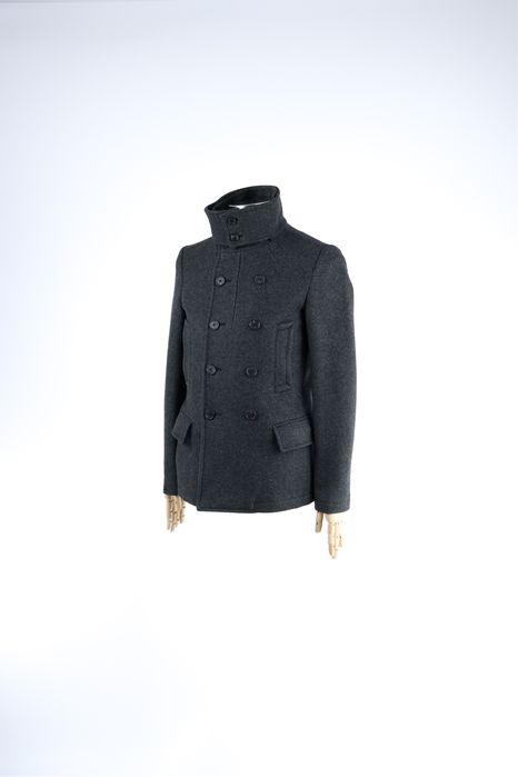 ALLSAINTS Чоловіче двобортне вовняне пальто. Оригінал. (S)