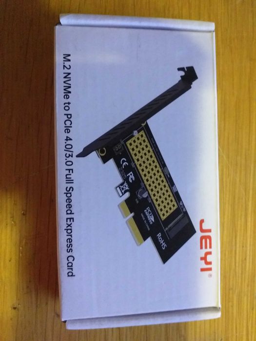 Placa adaptadora M.2 NVMe para PCIe