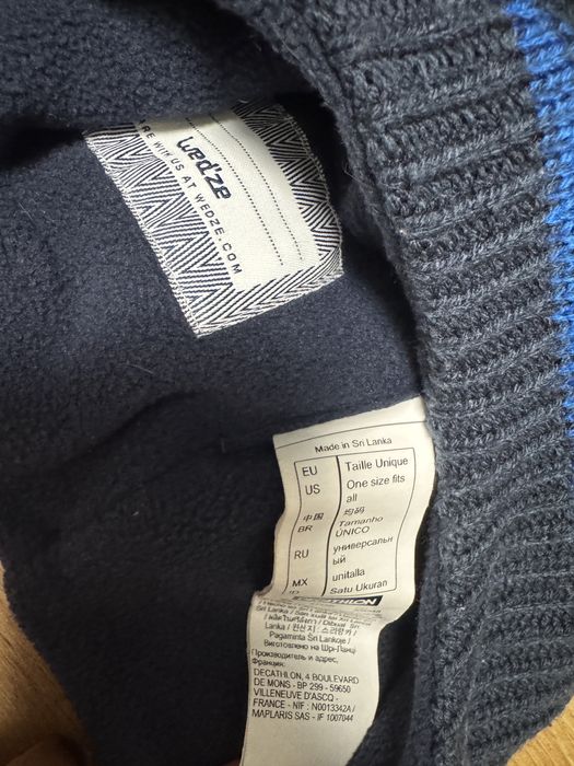 Шапка кепка wedze, zara, waikiki