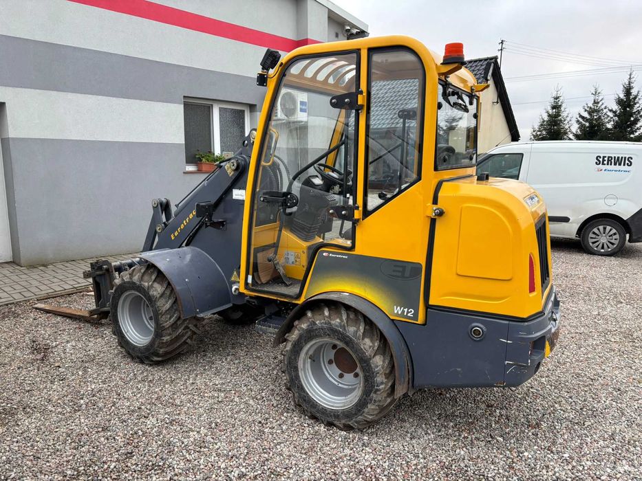 Ładowarka przegubowa EUROTRAC W12S z kabiną | Silnik KUBOTA SUPER CENA