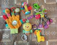 Іграшки для немовлят Fehn baby, Infantino, Playgro та інші