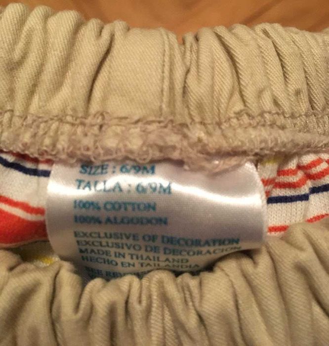 Spodnie - Mon Ours - 6/9 m