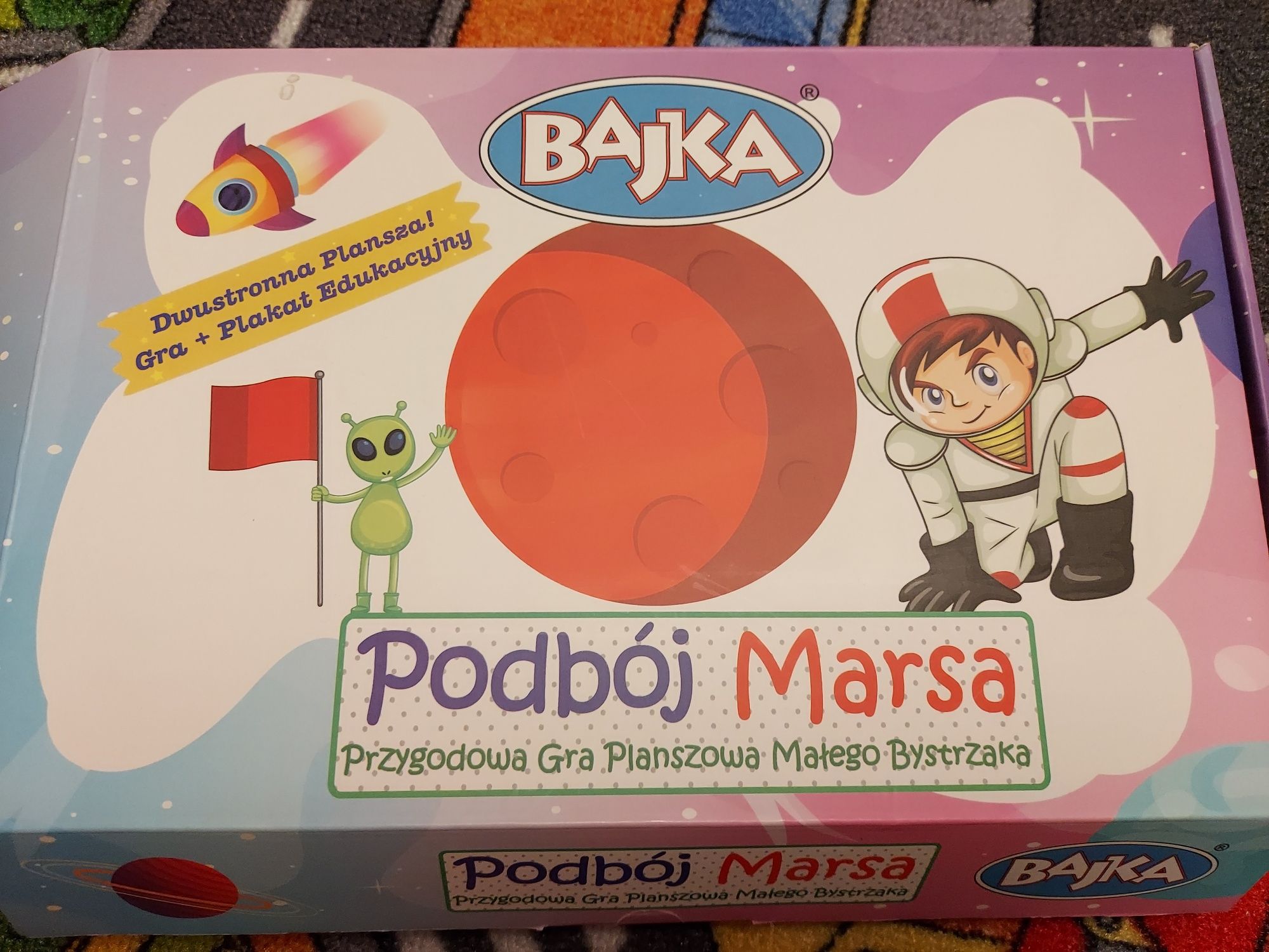 Bajka Podbój Marsa - Przygodowa Gra Planszowa