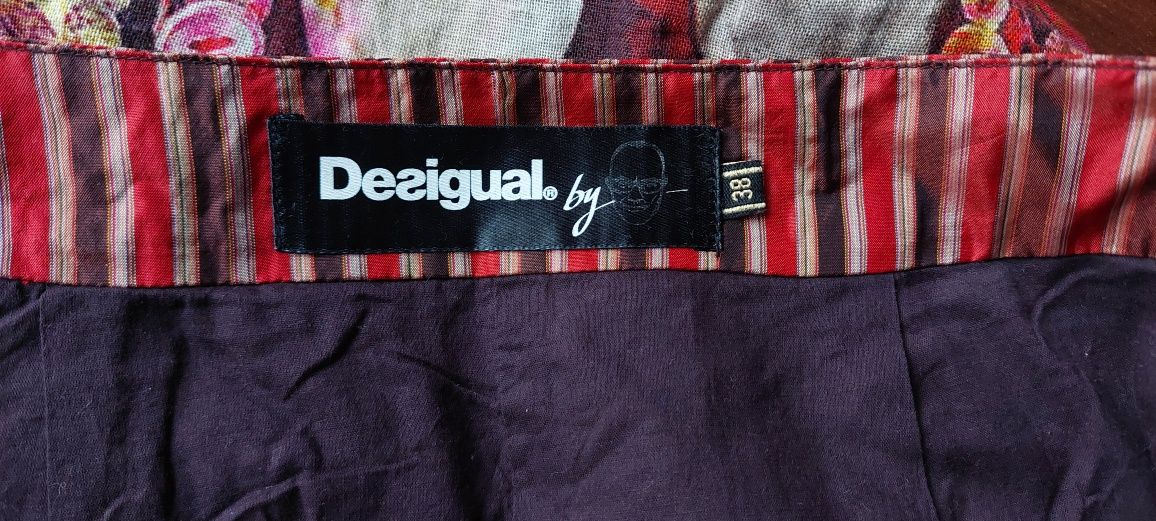 Desigual by Monsieur Lacroix r.M spodniczka boho / korale