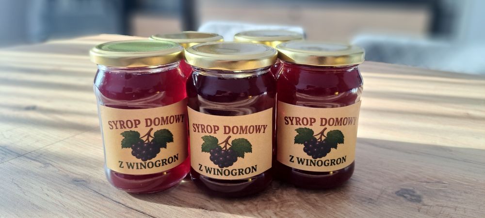 Sok winogronowy, syrop winogronowy, sok z winogrona