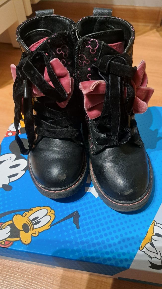 Botki kozaki kozaczki ocieplane myszka minnie mouse