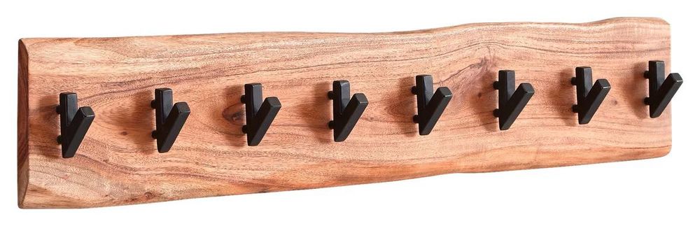 Wieszak ścienny z drewna akacjowego - WOHLING