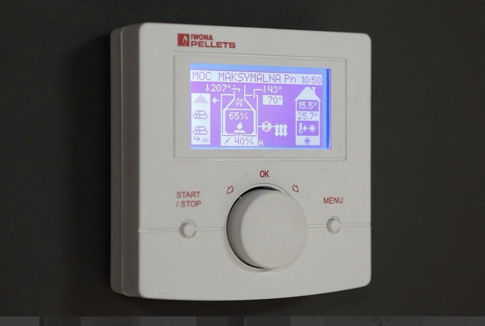 LOUIS AQUA 15 kW Twin Glass Automatyczne czyszczenie Czas na ciepło