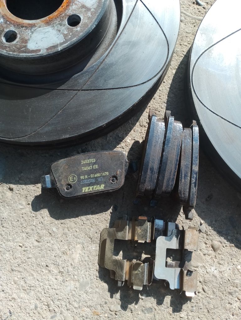 Tarcze klocki tylne Ford Mondeo MK4 ATE