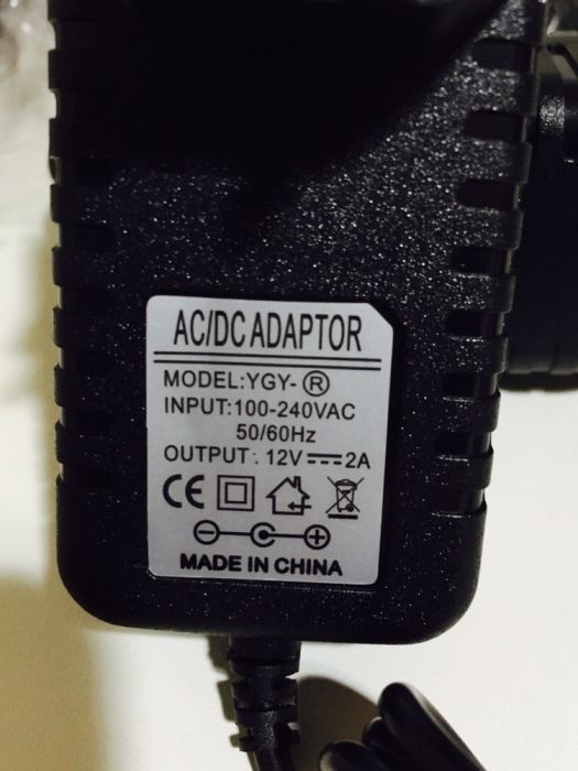 Transformador carregador 1A - 2A D.C. 12v 220v