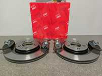 Audi A3,Bora,Octavia,Leon Tarcze hamulcowe przód+klocki.> PROMOCJA !!!