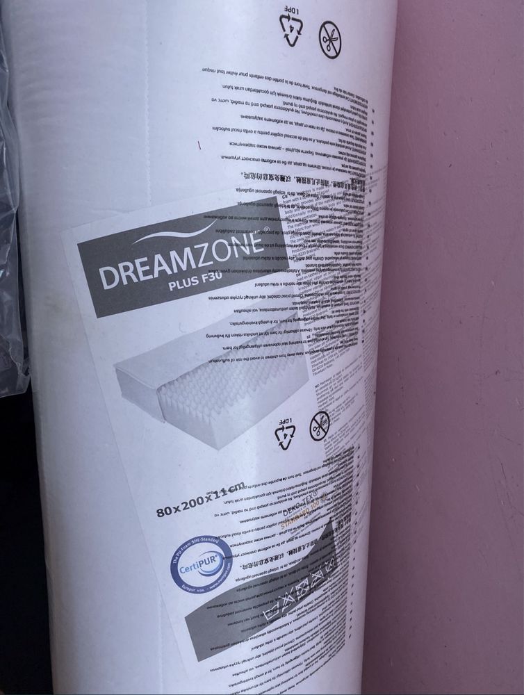 Матрац ортопедичний dream zone 80/200