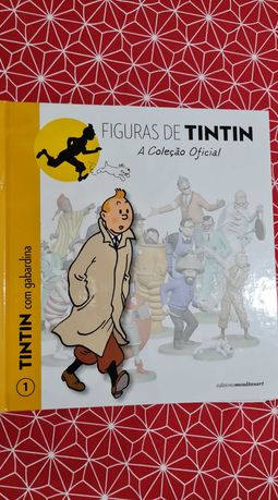 Livro coleção oficial de Tintin