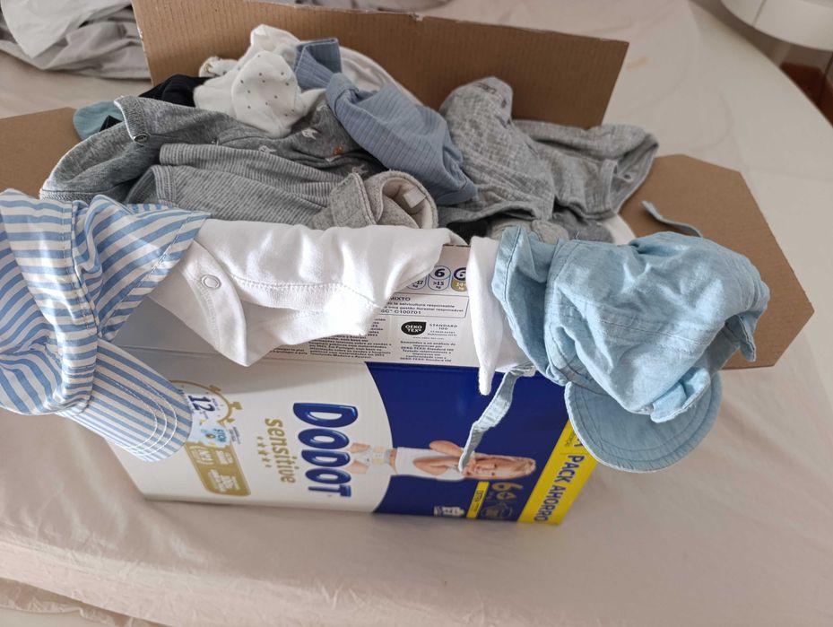 Roupa bebe menino 0-12 meses