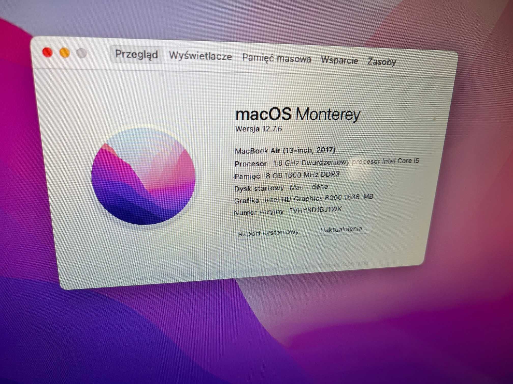 MacBook Air i5 w super stanie
