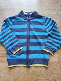 Sweterek swetr rozpinany bluza chłopięca