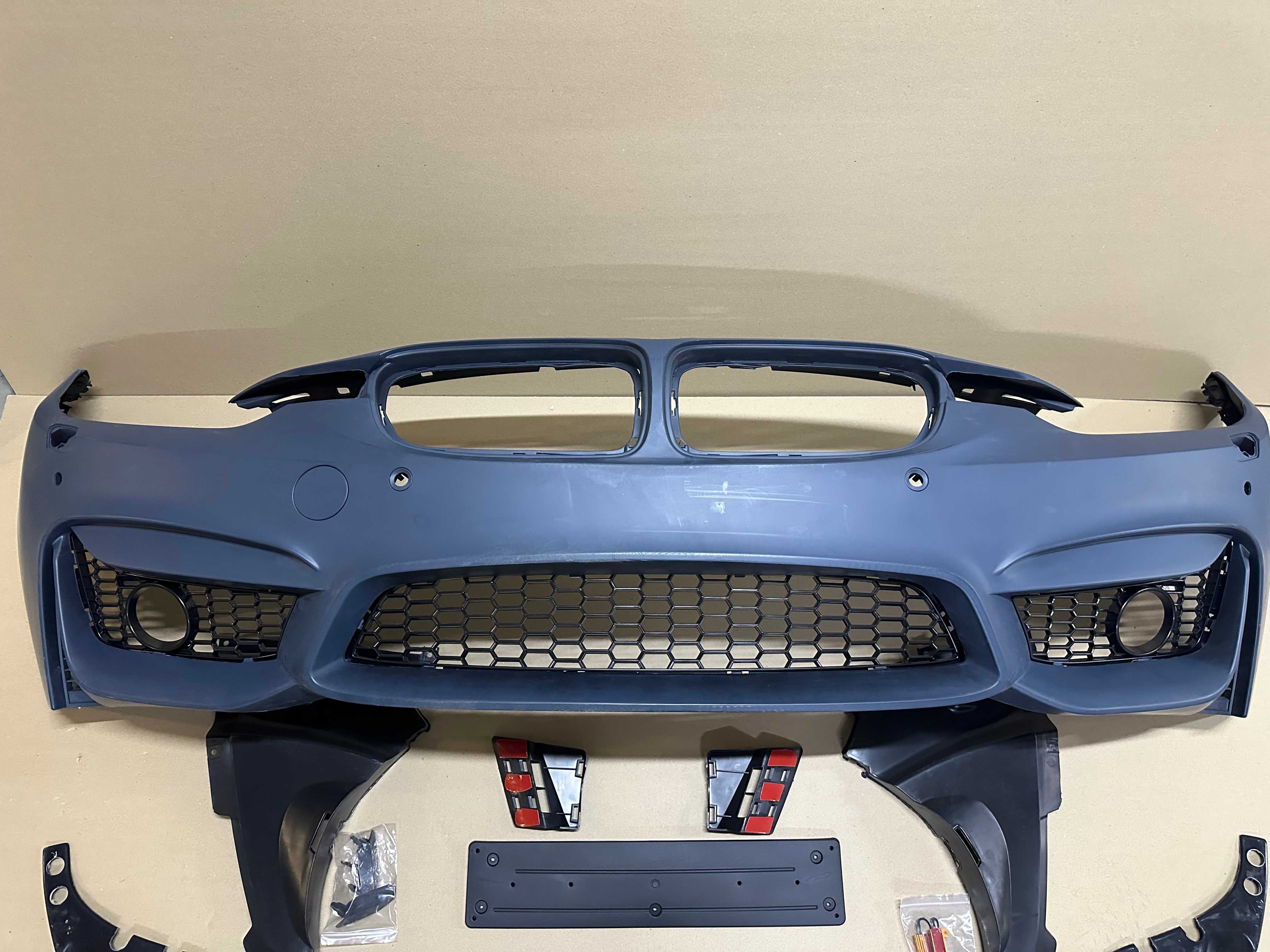 Передній бампер M3 стиль BMW 3 Series F30 F31 ф30 м3 лук бампер губа