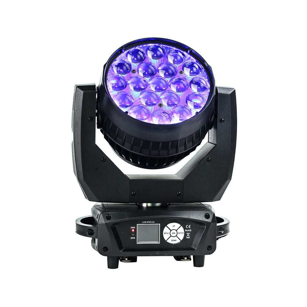 Moving Head Wash 19x15W RGBW DMX