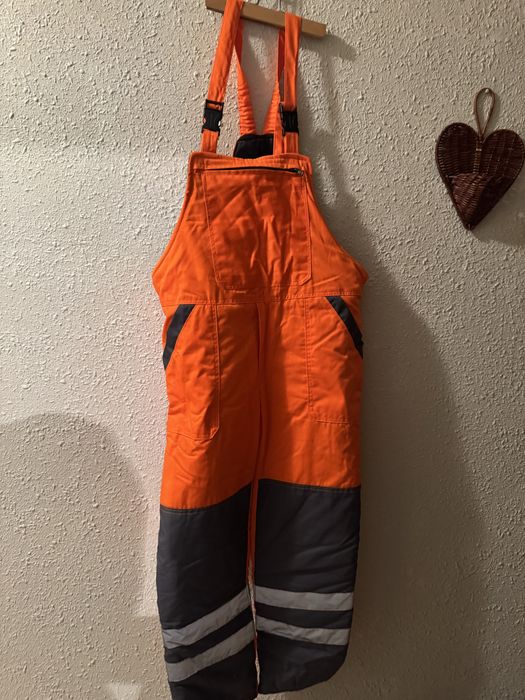 Ogrodniczki ocieplane nowe 175/100/100