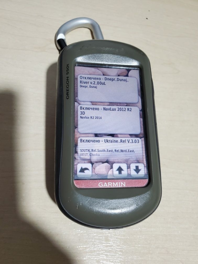 GPS навигатор Garmin Oregon 550T