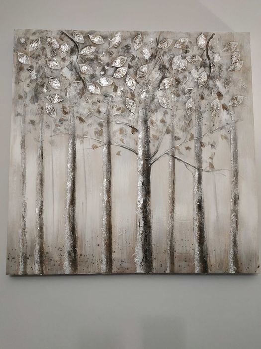 Obraz 80x80 ręcznie malowany z home &you