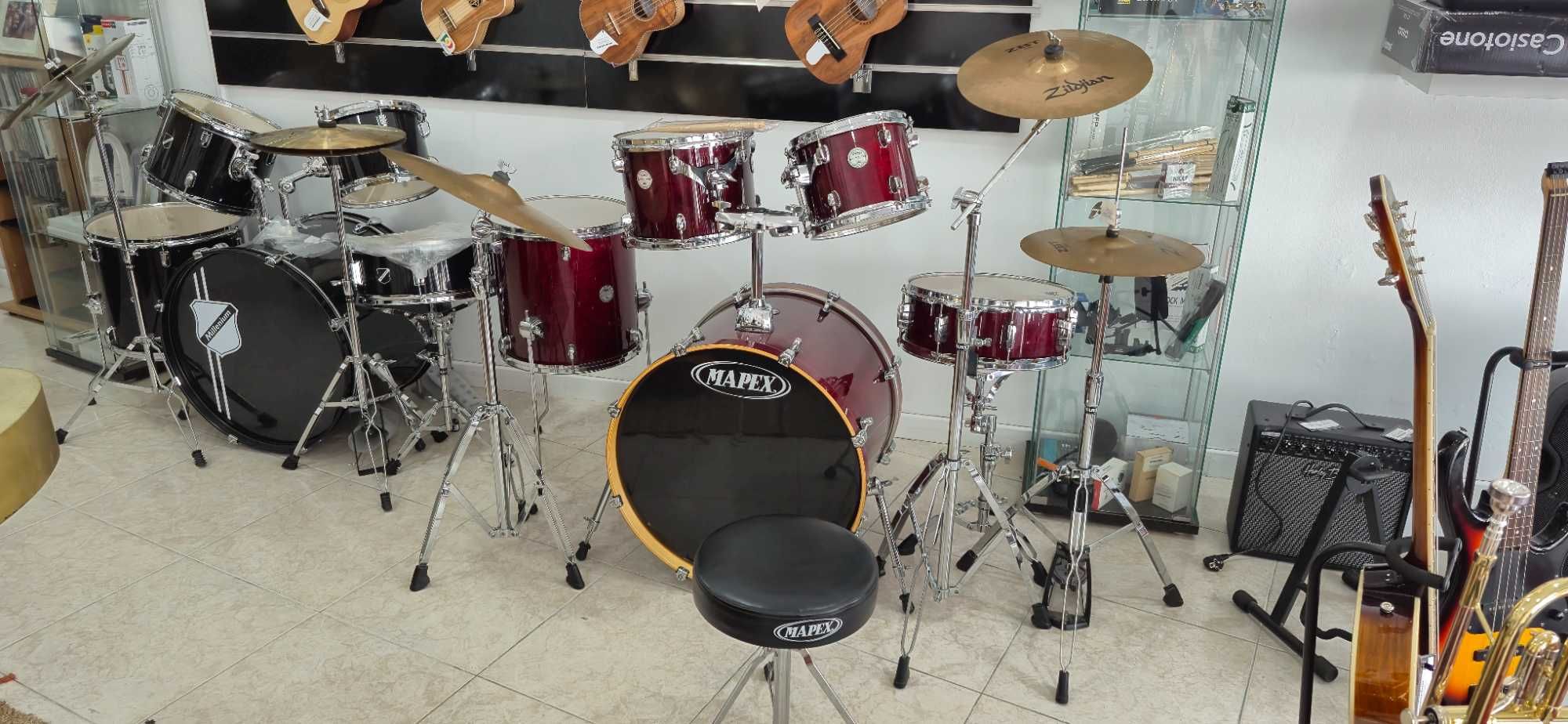 Bateria Acústica MAPEX Horizon Completa