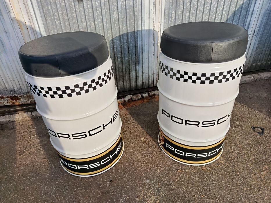 Bancos bidão Porche personalizados