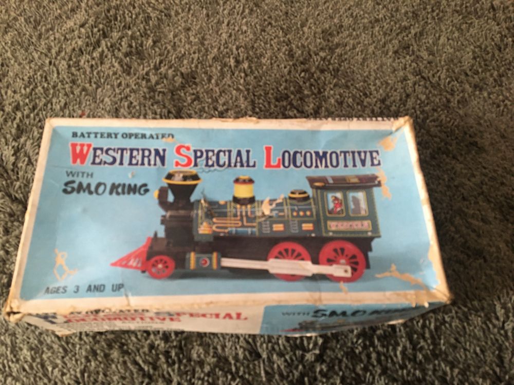 Vintage Western Special Locomotive korea carruagem locomotiva comboios