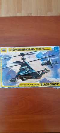 Helikopter BLACK GHOST. Skala 1:72