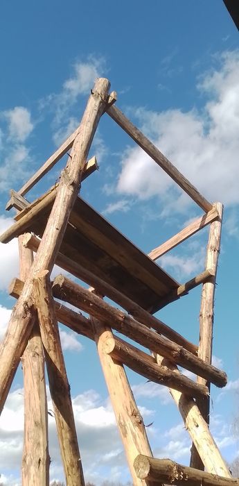 Wysiadka, Zwyżka myśliwska Ambona solidna