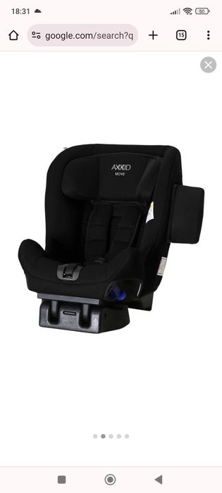 Fotelik samochodowy Axkid Move 9-25 kg
