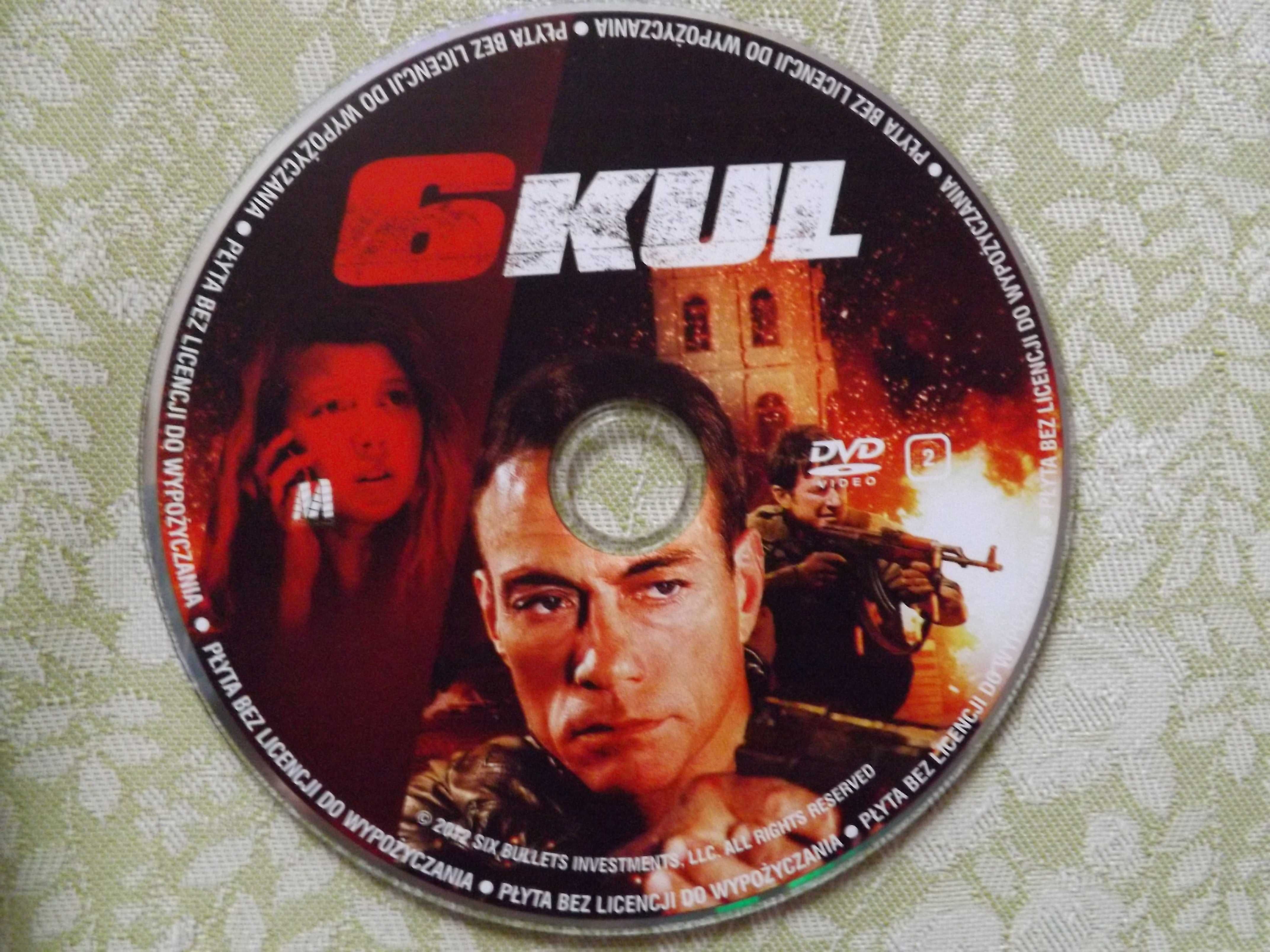 6 kul Van Damme unikat film dvd