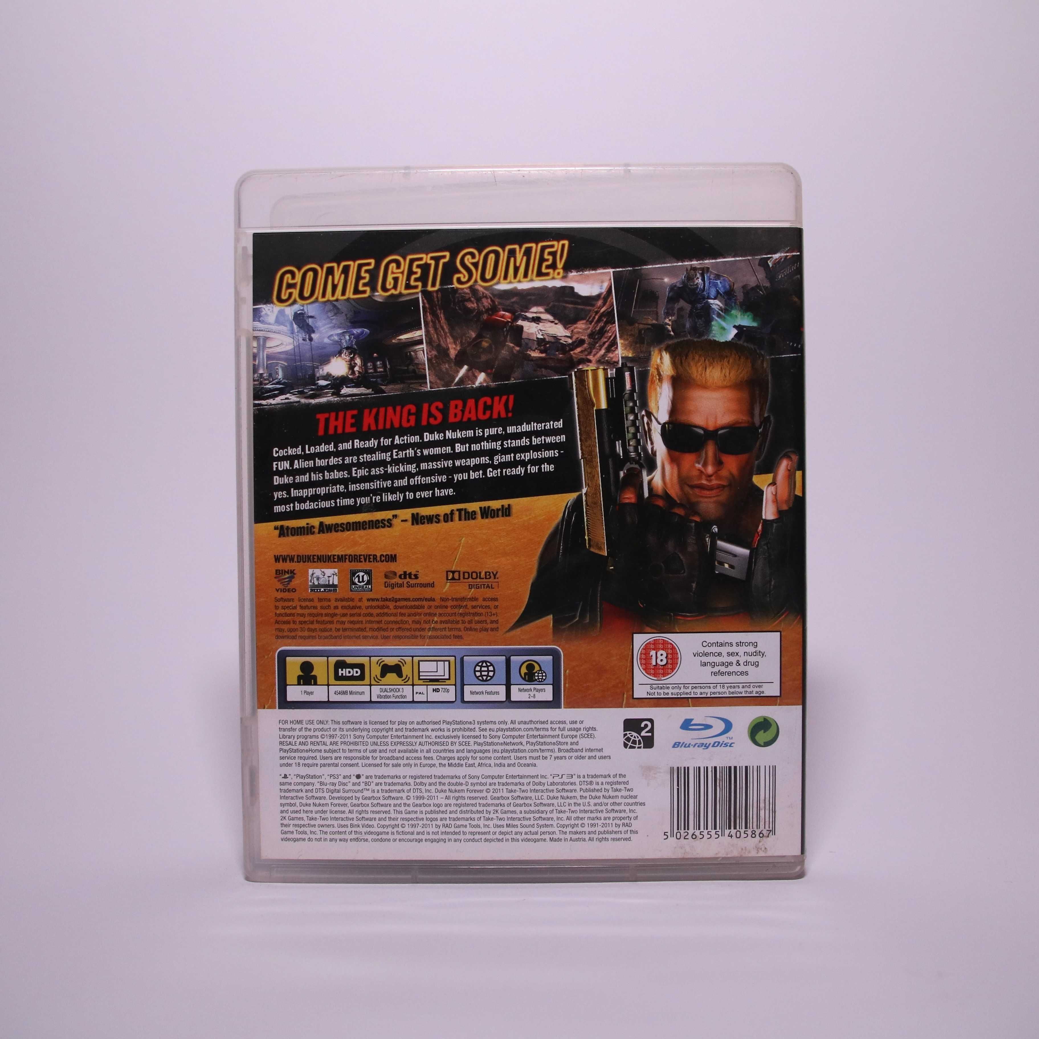 Gra Duke Nukem forever ps3