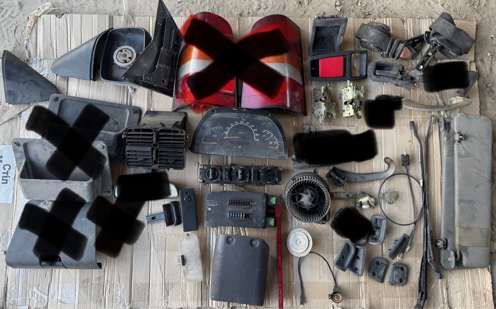 Пластик салону mercedes vito