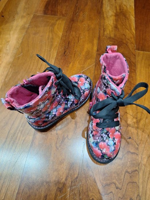 Botas de menina coloridas