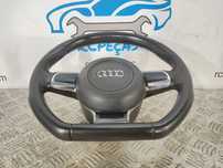 .VOLANTE GUIADOR PELE FLAT BOTTOM AUDI TT 8J 8J3 AUDI TT 8J9 CABRIO A3 8P R8 AIRBAG ORIGINAL