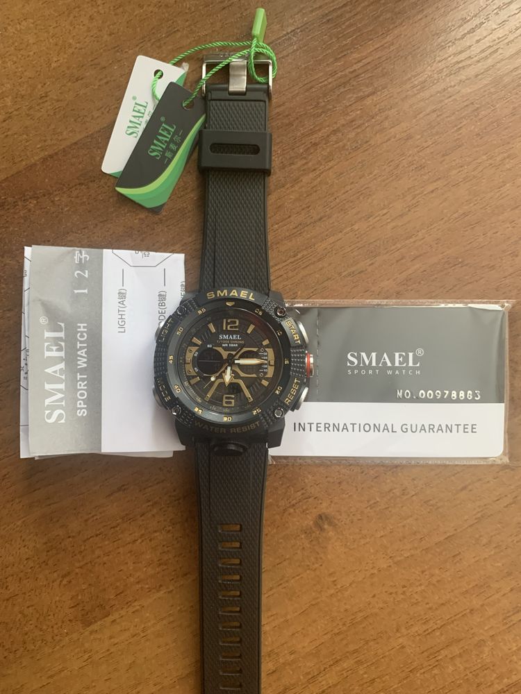 Спортивний годинник SMAEL SL-8058. Japan movement.