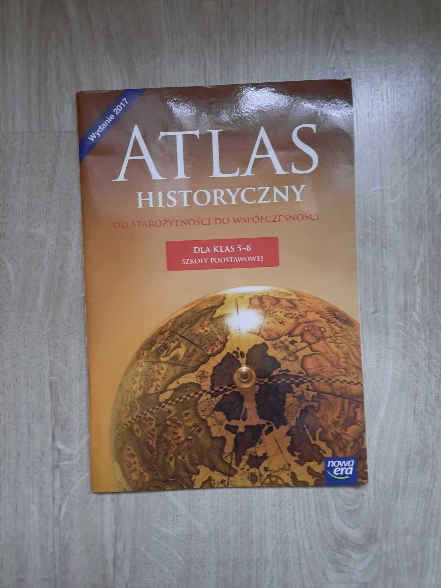 Atlas Historyczny "Od starożytności do współczesności" dla klas 5-8
