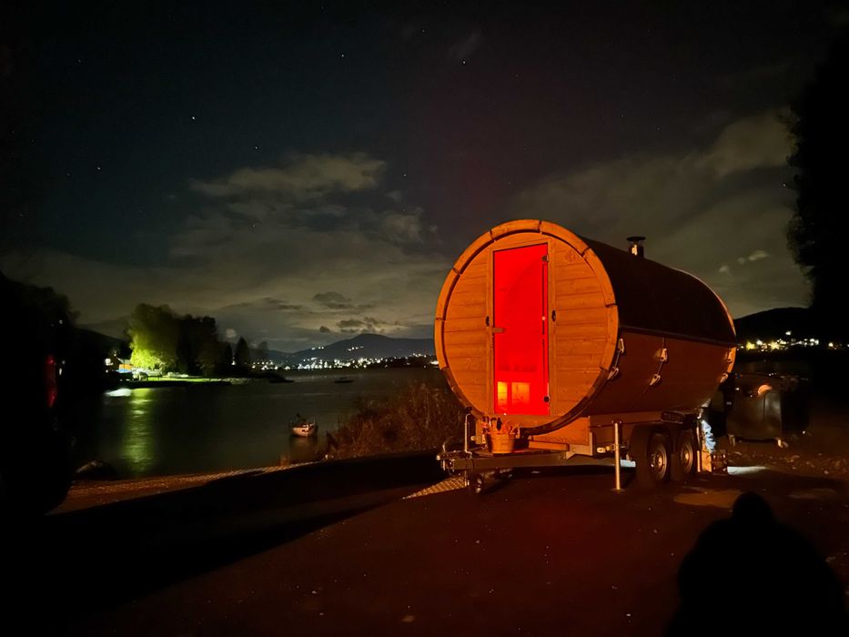 [dostępny Sylwester i Święta] Sauna mobilna z dowozem na wynajem!