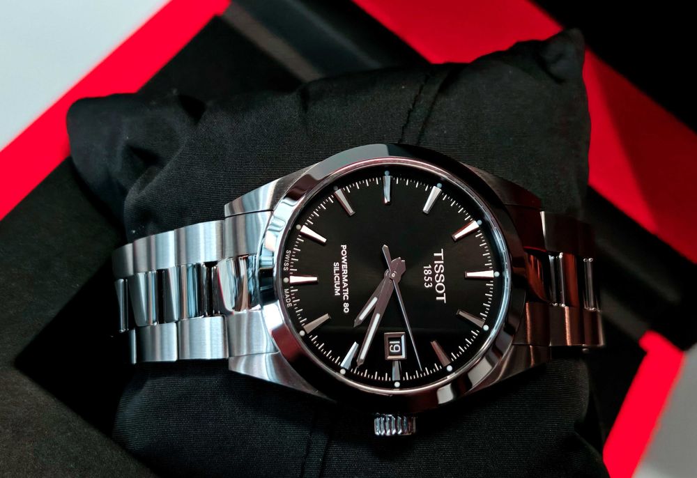 Zegarek Tissot Gentleman Powermatic 80 Silicium Automat NOWY Komplet !