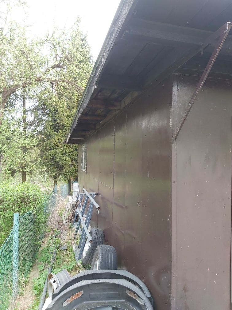 Garaż blaszany, blaszak solidny 4x7m