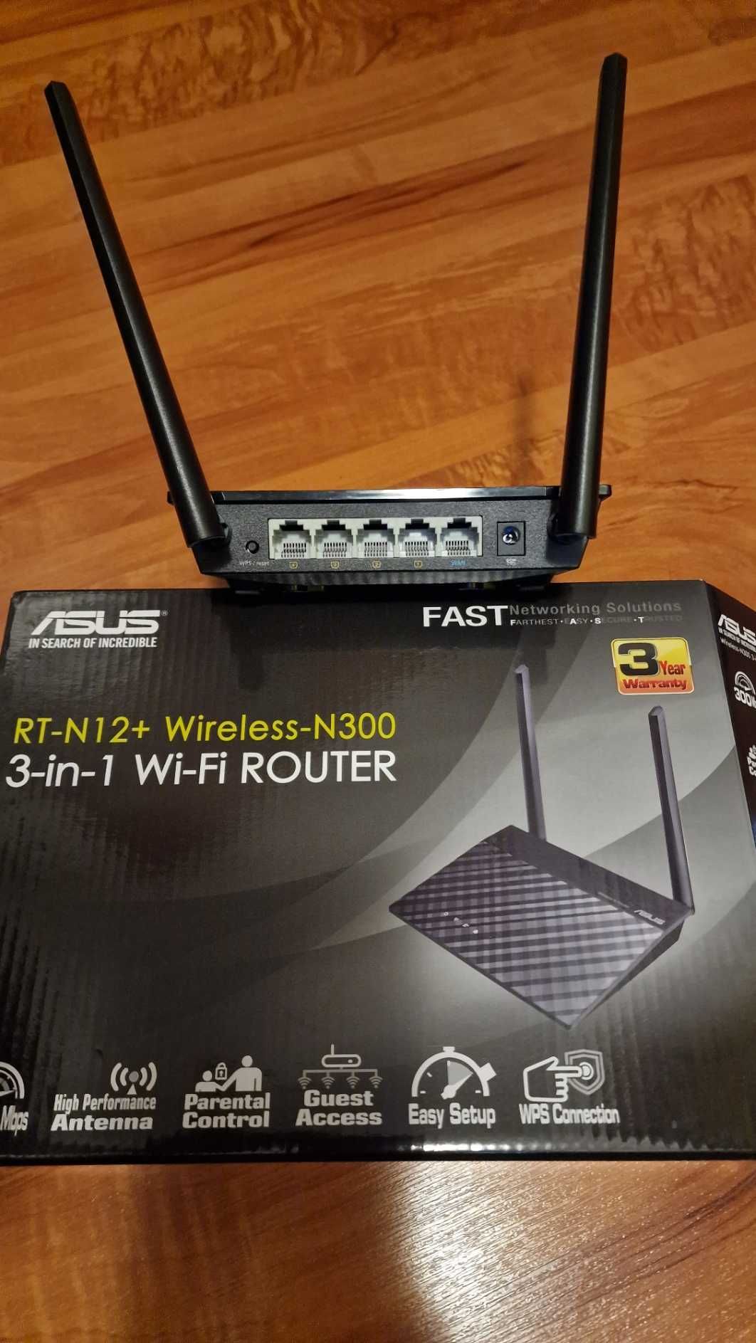 Router WiFi ASUS RT-N12+ GW