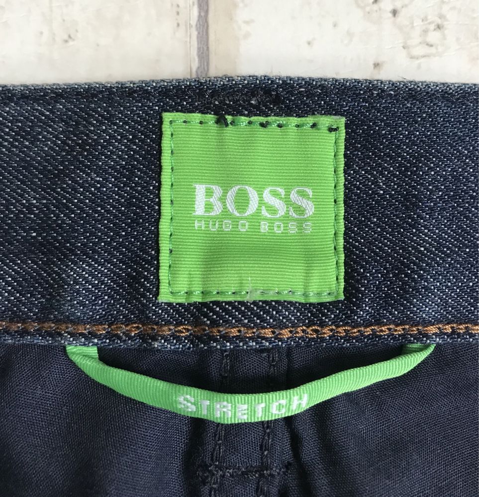 Męskie Spodnie Jeansy Hugo Boss Green Regular C-Kansas 35x32 Nowe !