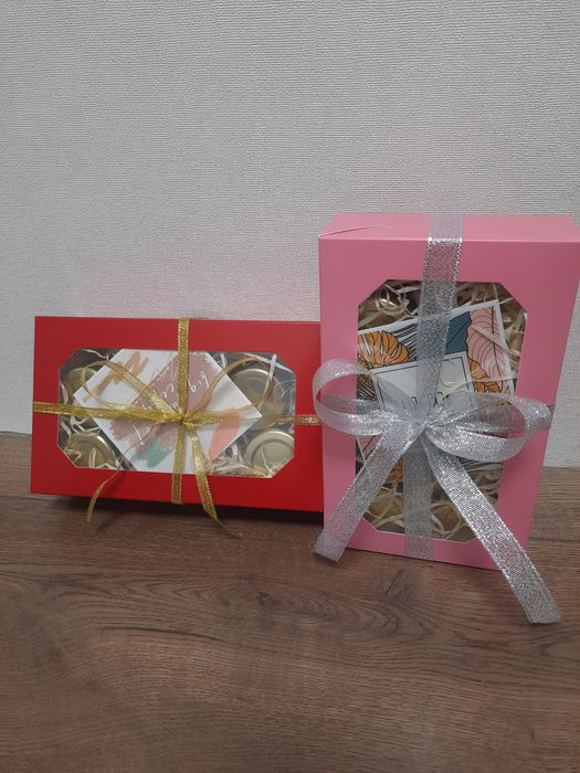 Подарунковий набір горіхи з медом